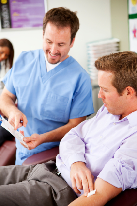 Giving Blood to Improve High Blood Pressure Diabetes and Obesity